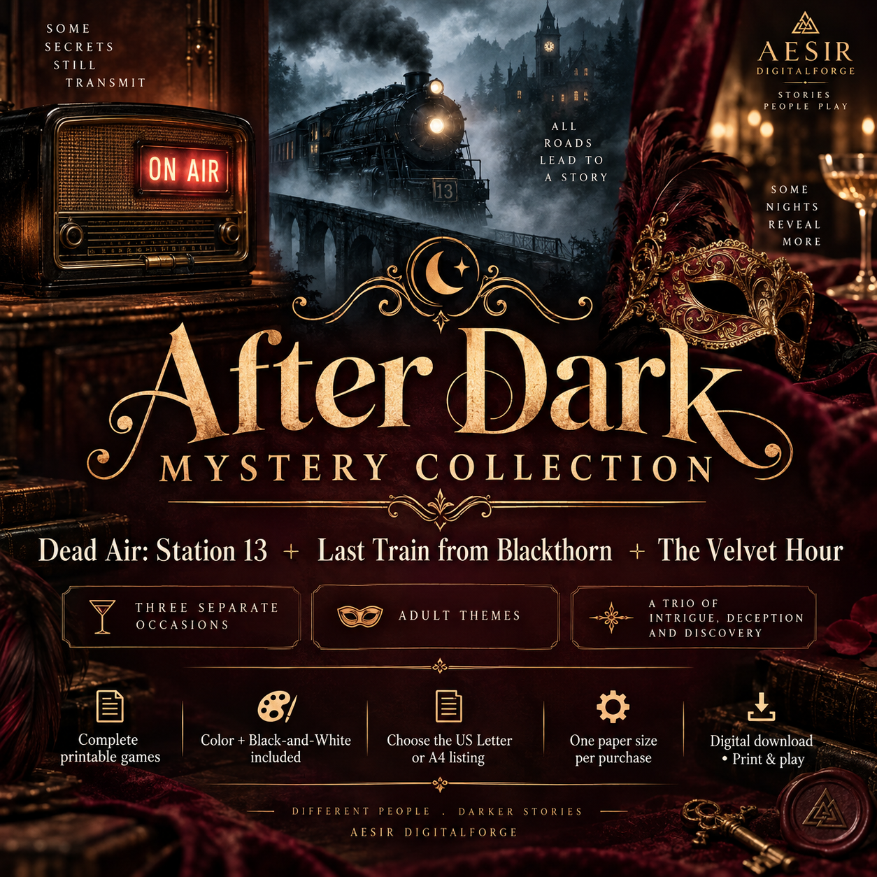 After Dark Mystery Collection product preview