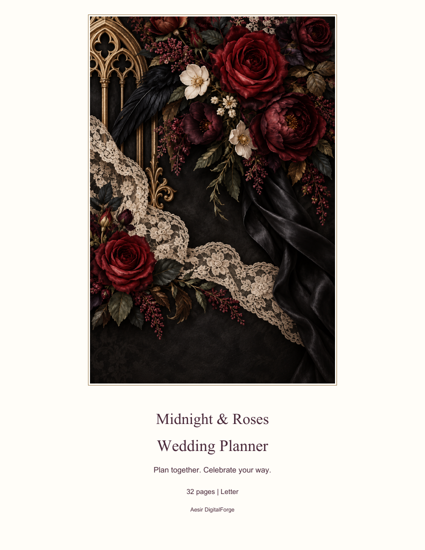 Midnight & Roses product preview