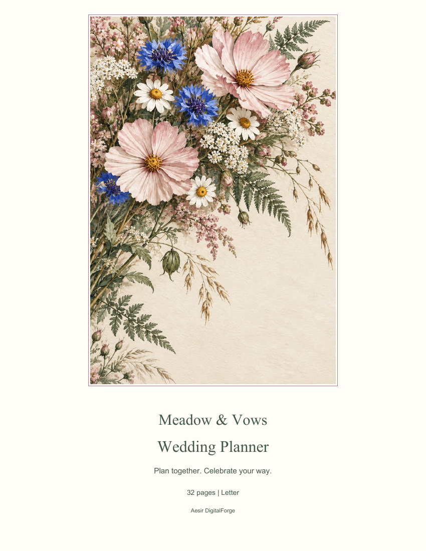 Meadow & Vows product preview